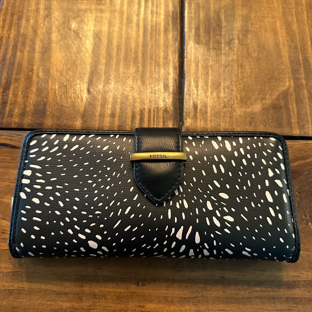 Fossil Black and cream Women's Wallet